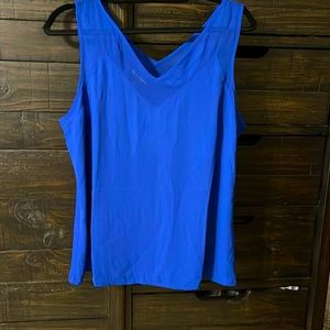 INC camisole top, royal blue size L
